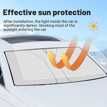 SunSafe™ Frontrutebeskyttelse: Effektiv UV-beskyttelse og kjøling for bilen din