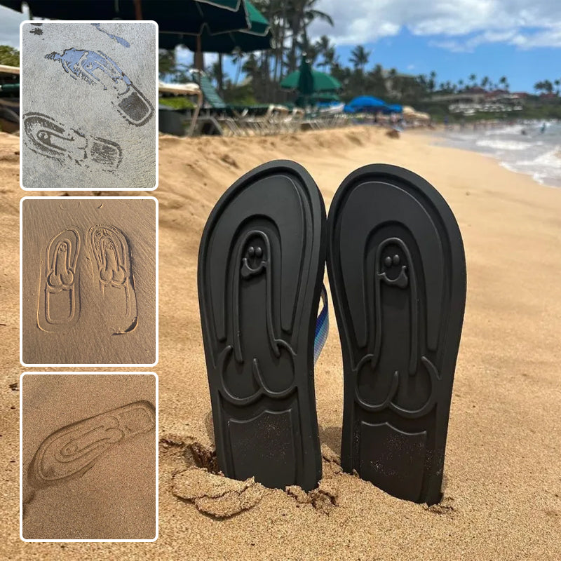 SmileStep™ flip-flops - Årets morsomste julegave