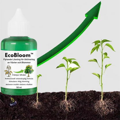 EcoBloom™: Flytende løsning for aktivering av planter og blomster