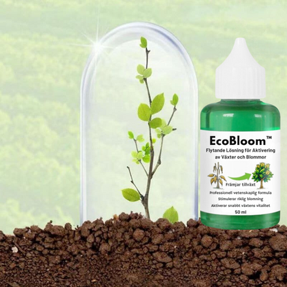 EcoBloom™: Flytende løsning for aktivering av planter og blomster