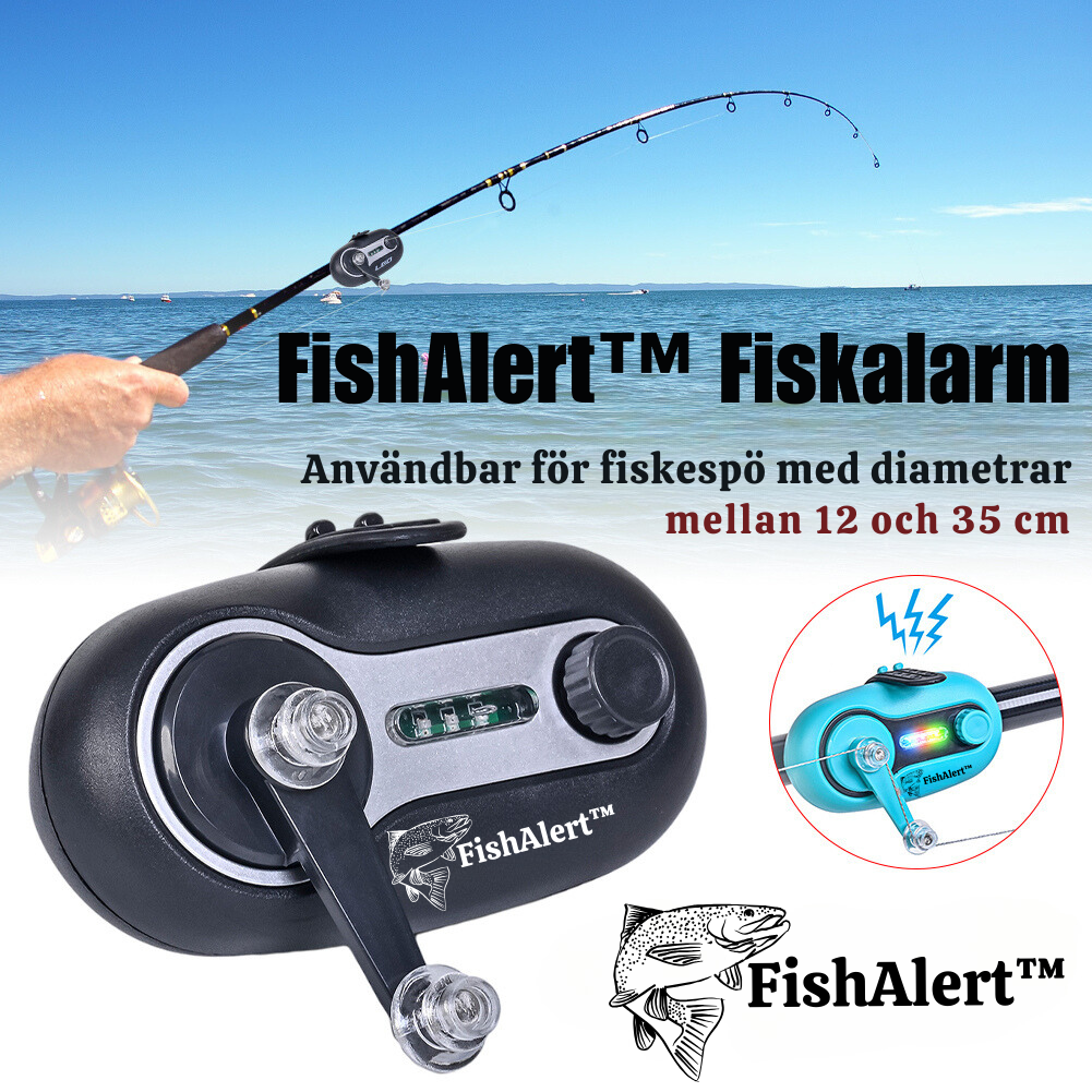 FishAlert™ Fish Alert - Gå aldri glipp av en bite igjen