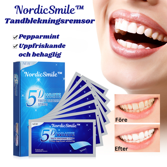 NordicSmile™ Tannblekingsstrimler - 14 stk