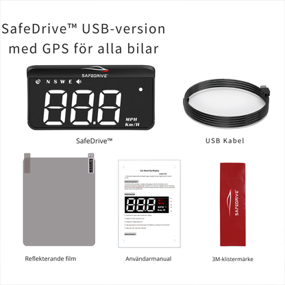 SafeDrive™ - Din personlige kjøreassistent for en tryggere og jevnere kjøreopplevelse