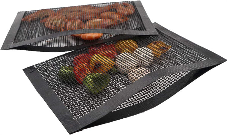 Grill Safe Mesh Bag - Gjenbrukbar non-stick PTFE grillpose for perfekte grillresultater